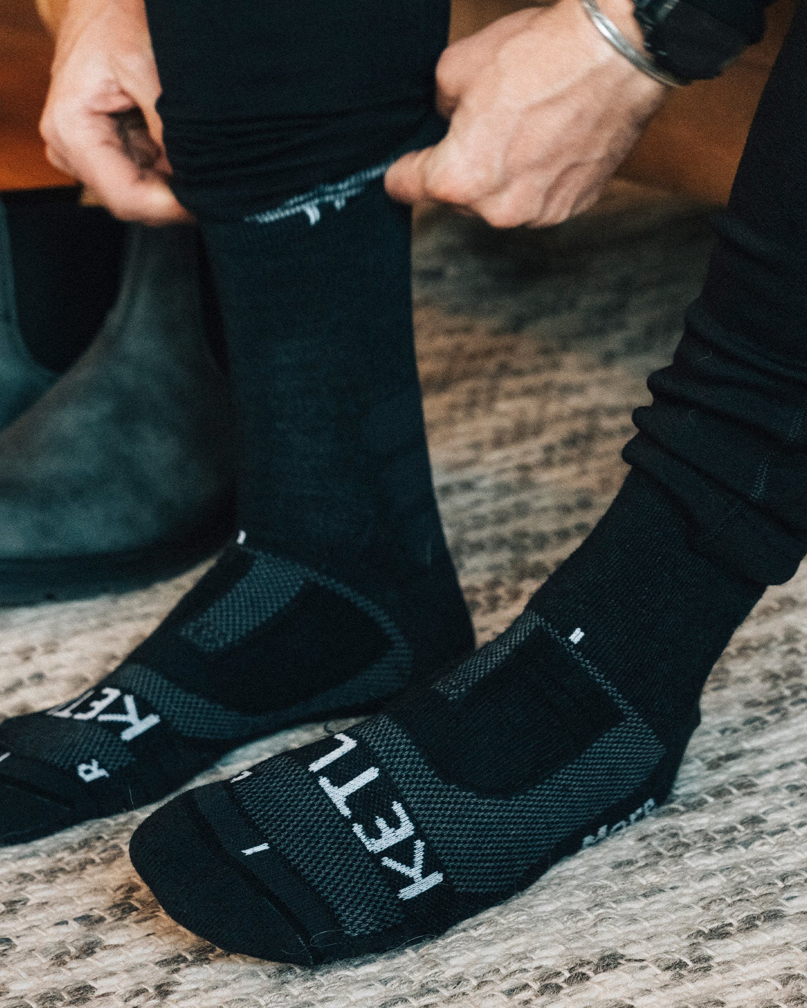 Coolweather Merino Wool Cushioned Socks