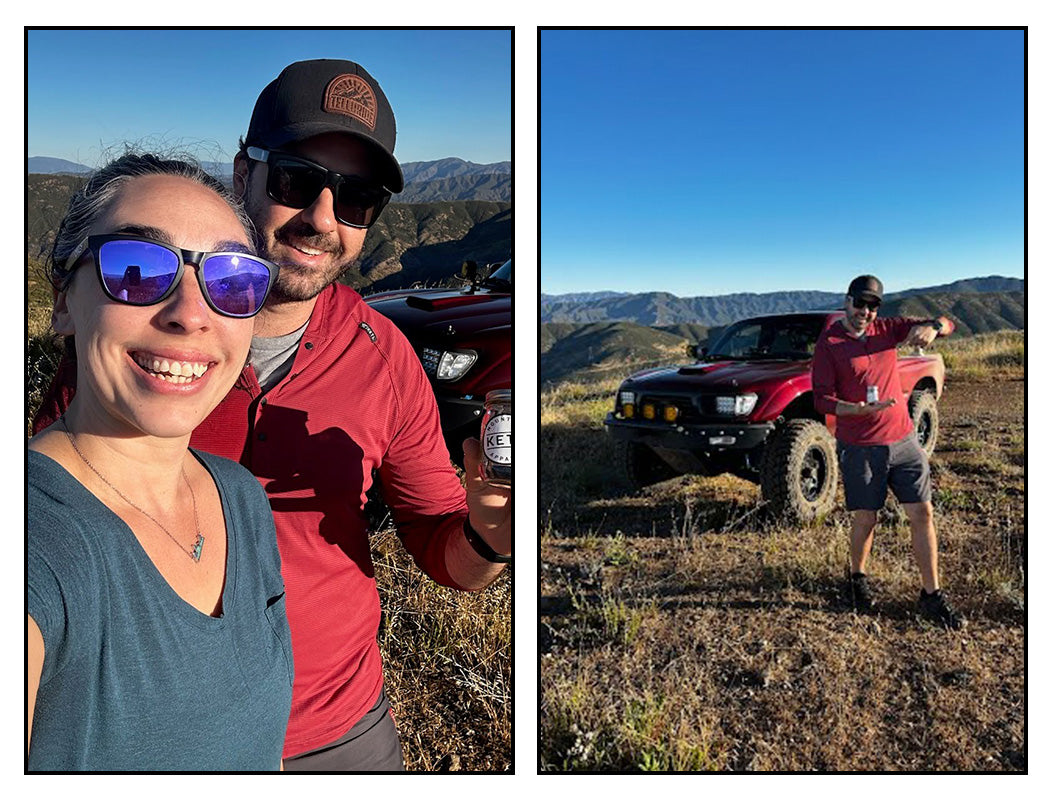 Hikers looking for KETL Mtn Treasure
