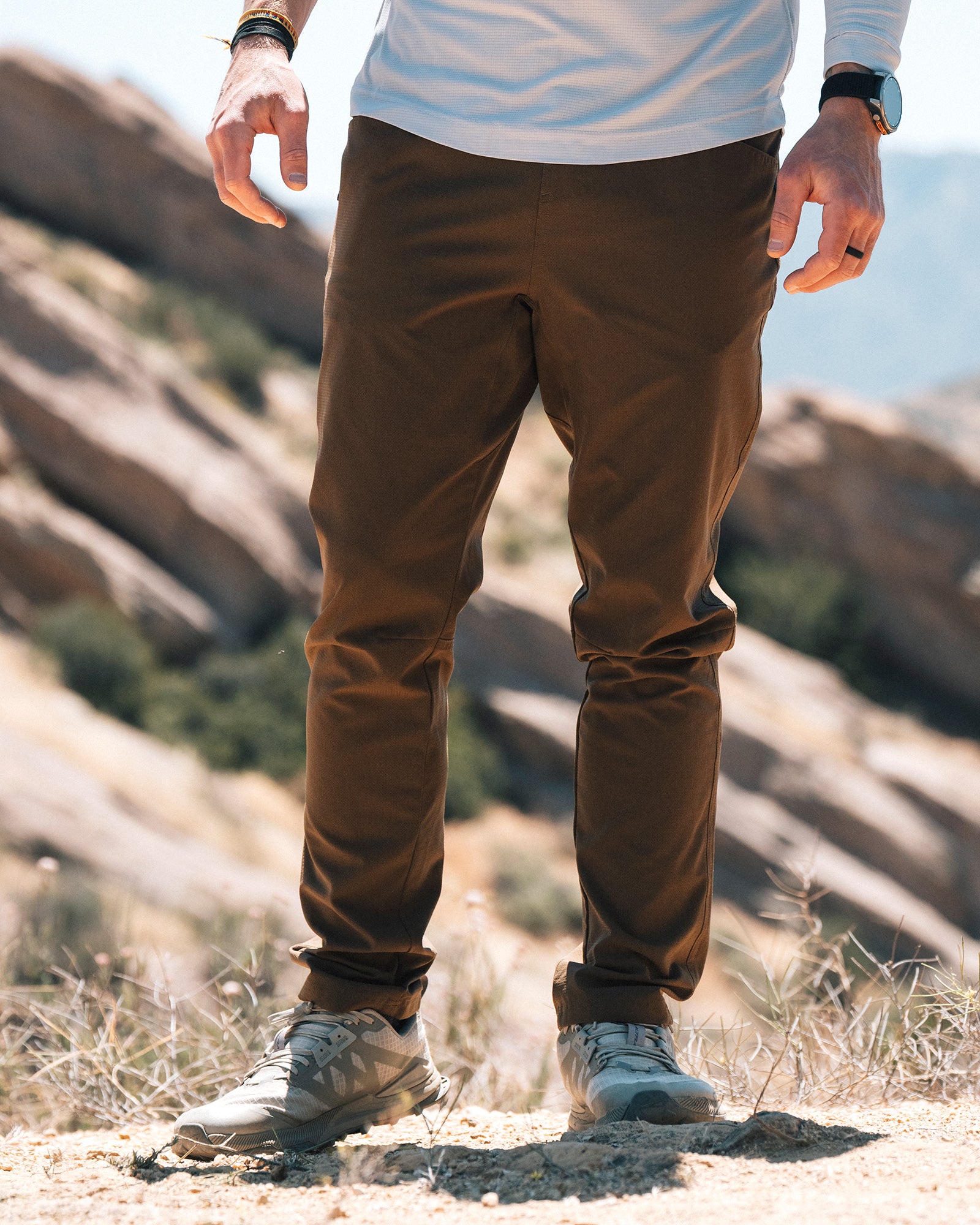 KETL MTN Vent Lightweight Pants: Summer Hiking & Travel - Ultra-Breathable, Packable & Stretchy