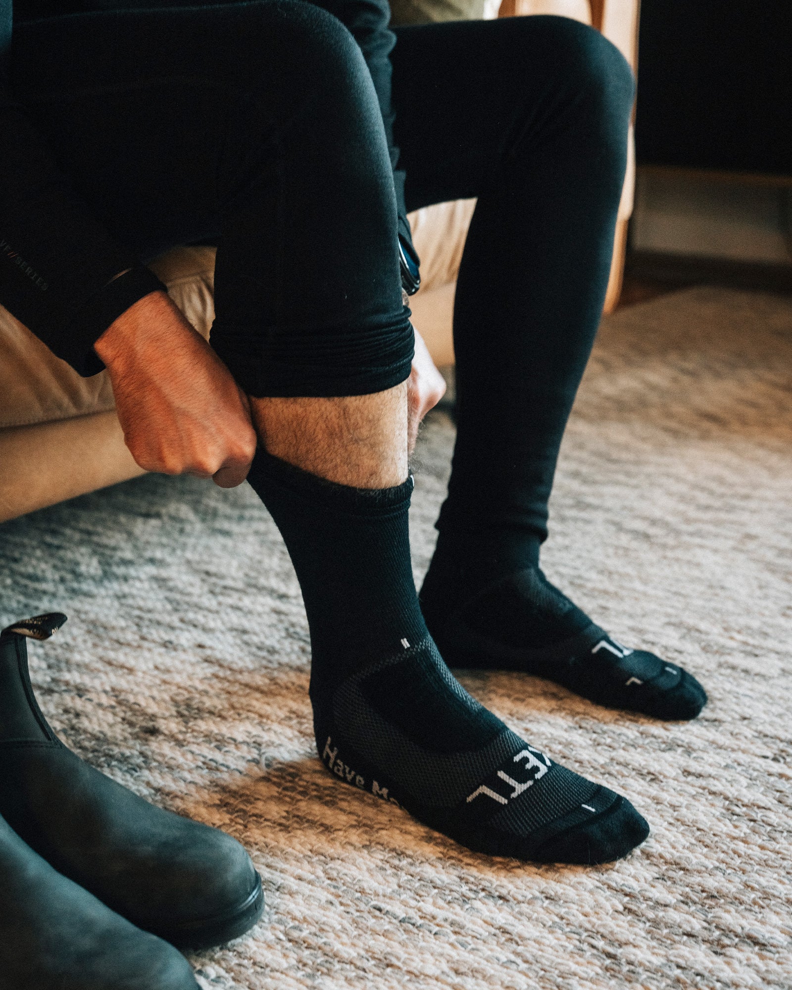 Coolweather Merino Wool Cushioned Socks
