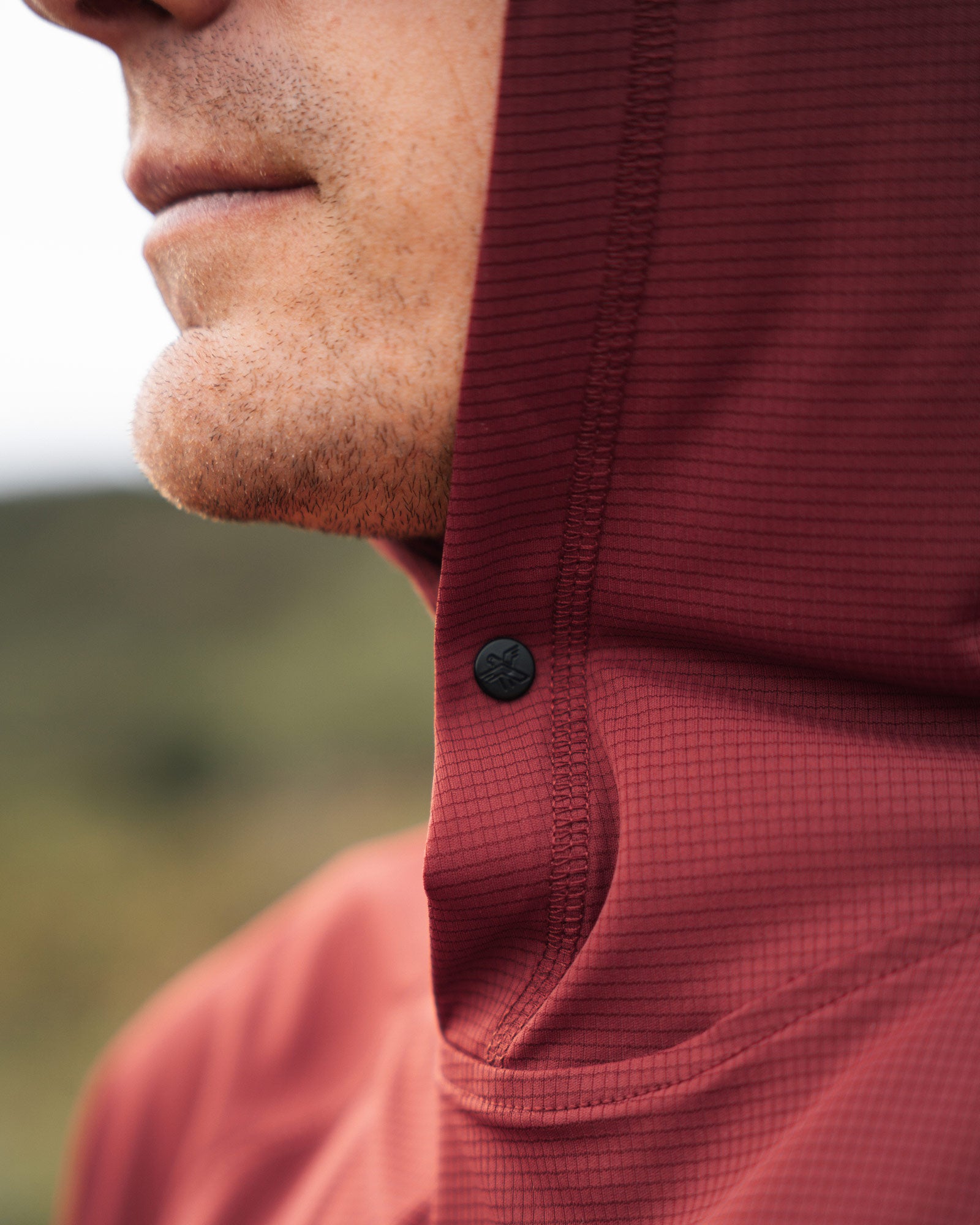 NoFry One Snap Sun Hoodie | Minimal UPF 30+ Sun Protection