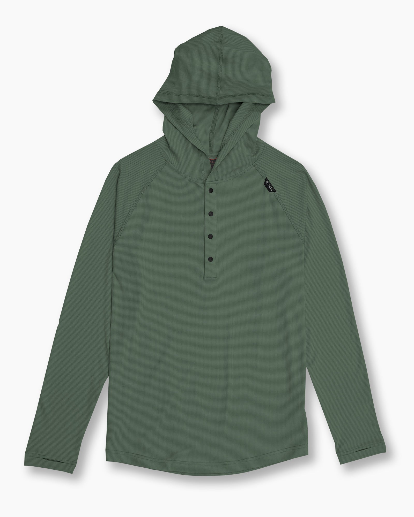 NoFry Four Snap Sun Hoodie | Lightweight, Breathable UPF 30+
