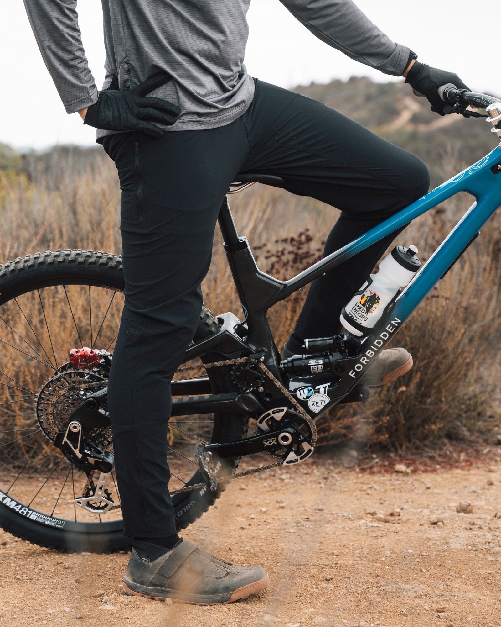 Skid Mark MTB Pants | Lightweight Stretchy Mountain Bike Pants
