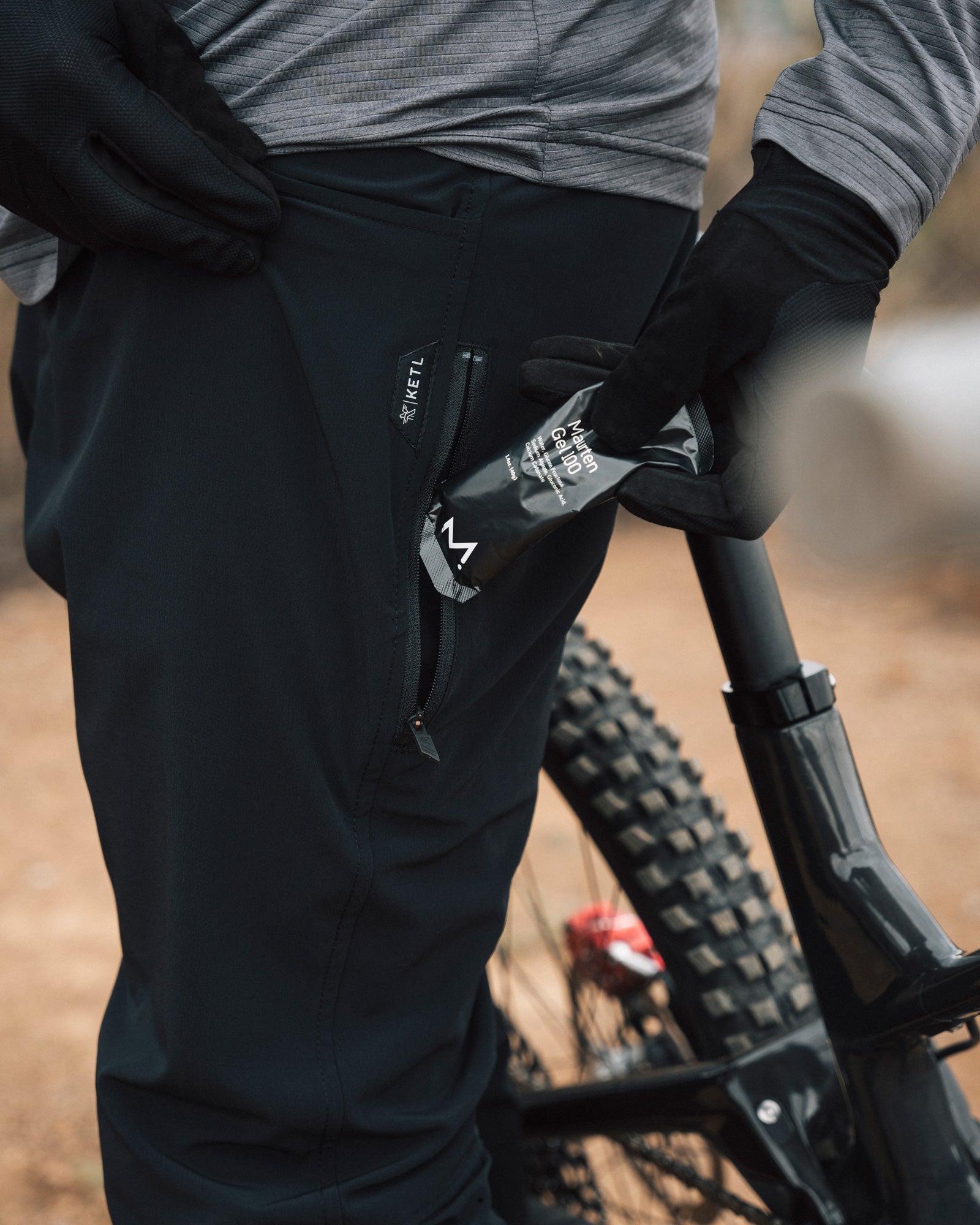 Skid Mark MTB Pants | Lightweight Stretchy Mountain Bike Pants