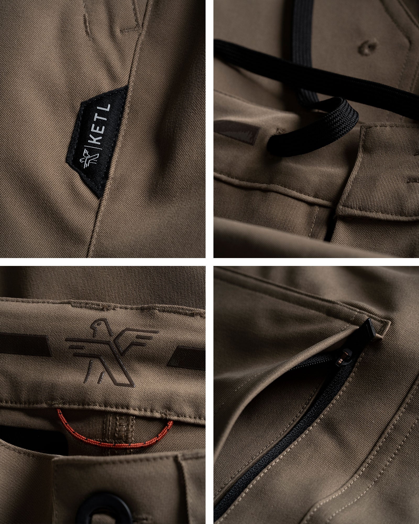 Tomfoolery Travel Chino Shorts | Stretchy, Packable Travel Shorts