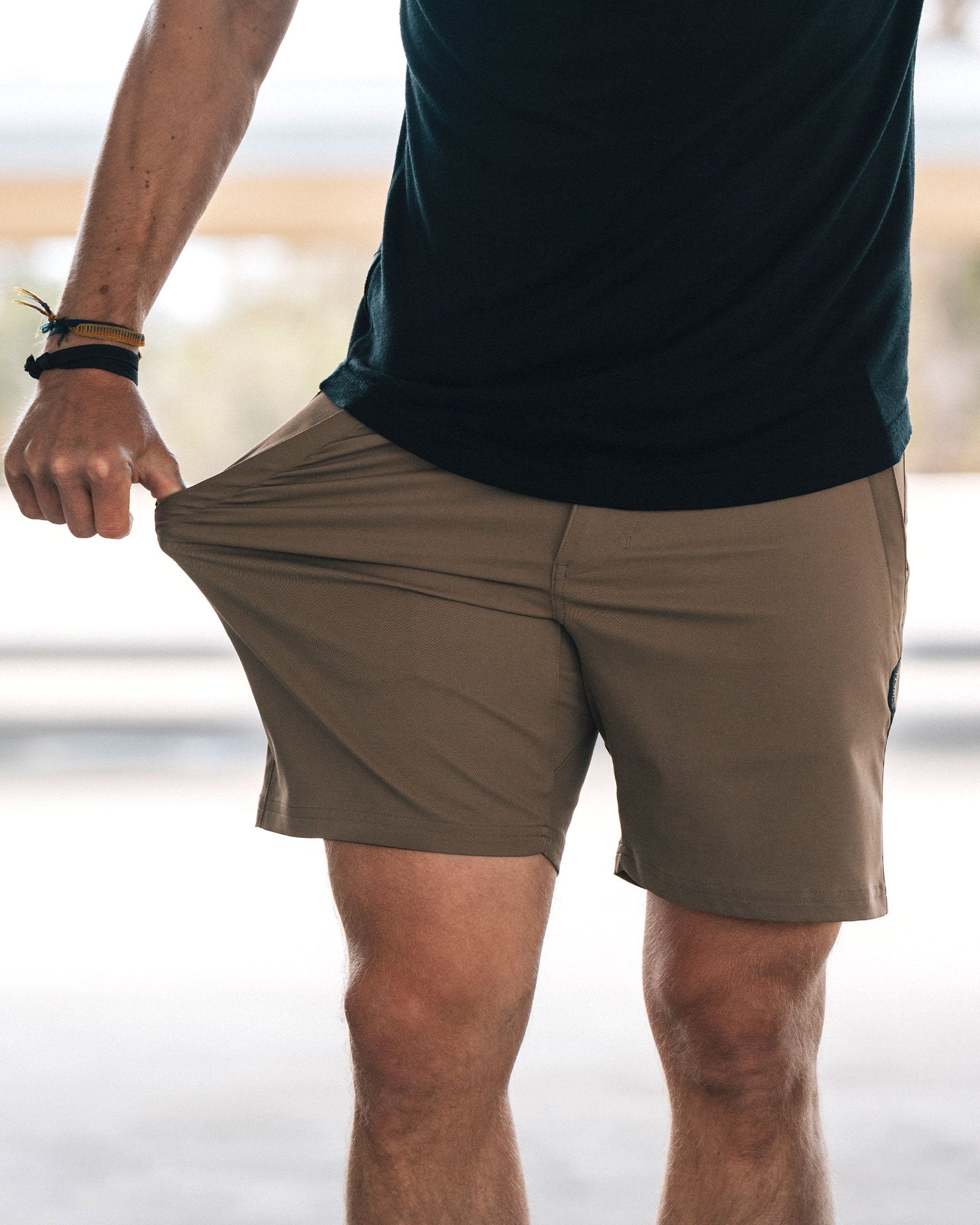 Tomfoolery Travel Chino Shorts | Stretchy, Packable Travel Shorts