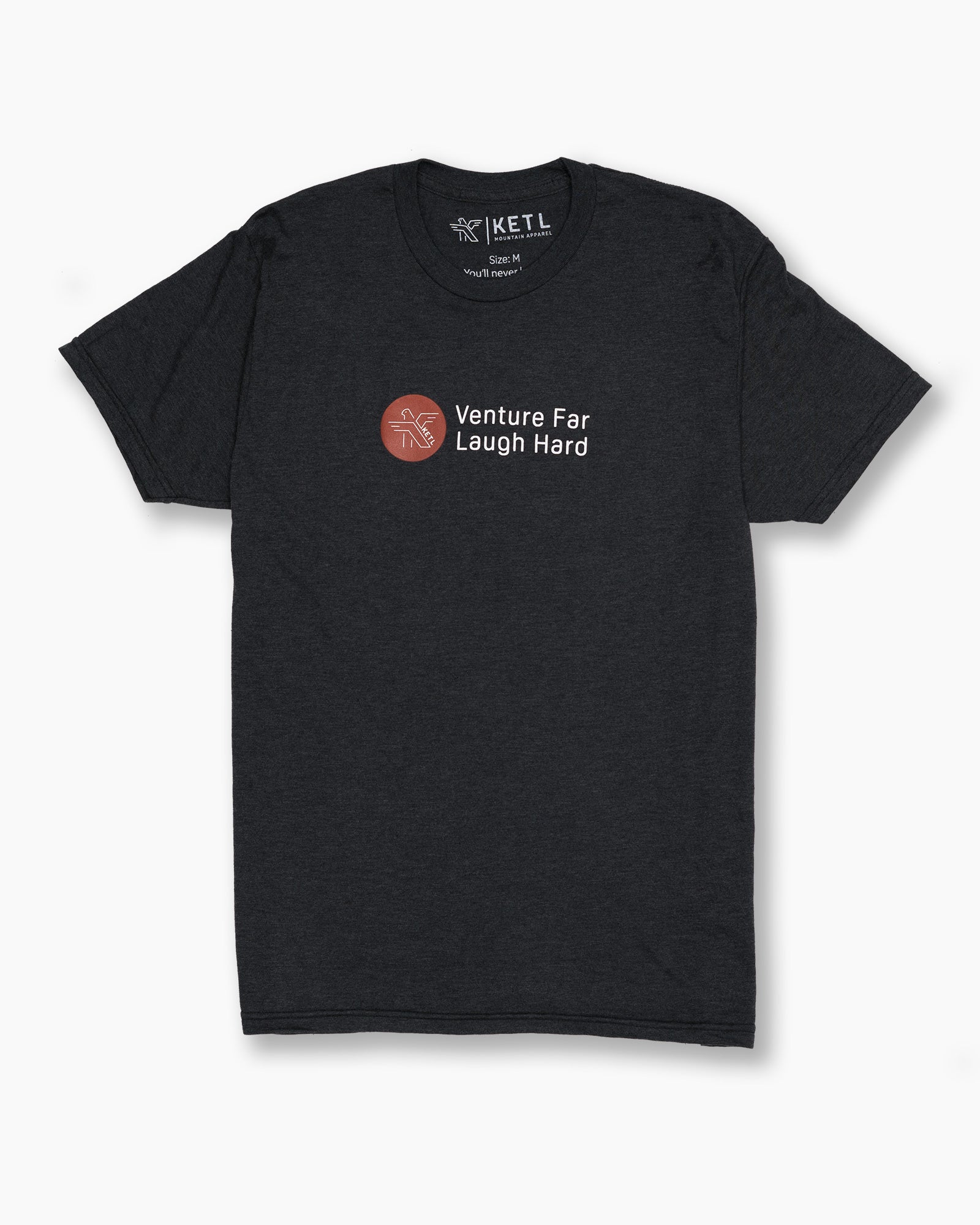 Venture Far Laugh Hard Tri-Blend Tech Tee