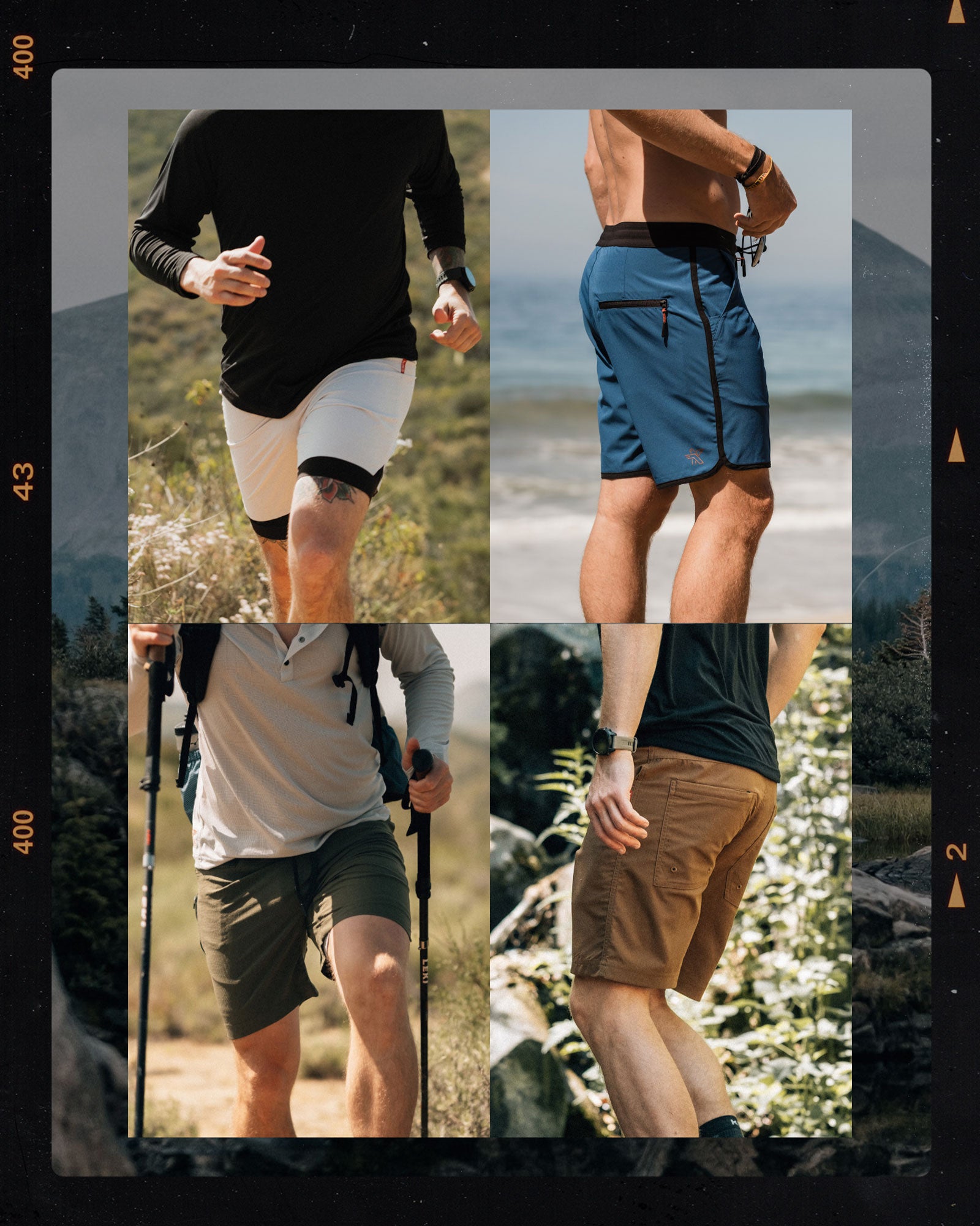 Men's Outdoor Shorts | Hybrid, Hiking & Swim | KETL Mtn.