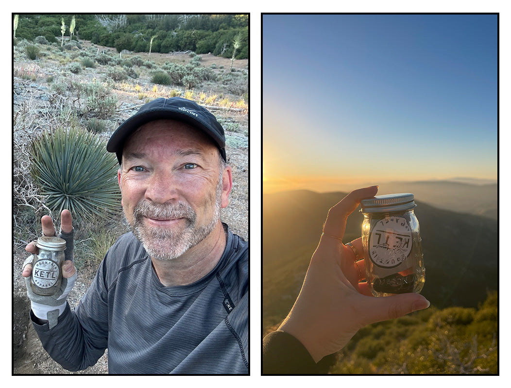 Hikers looking for KETL Mtn Treasure