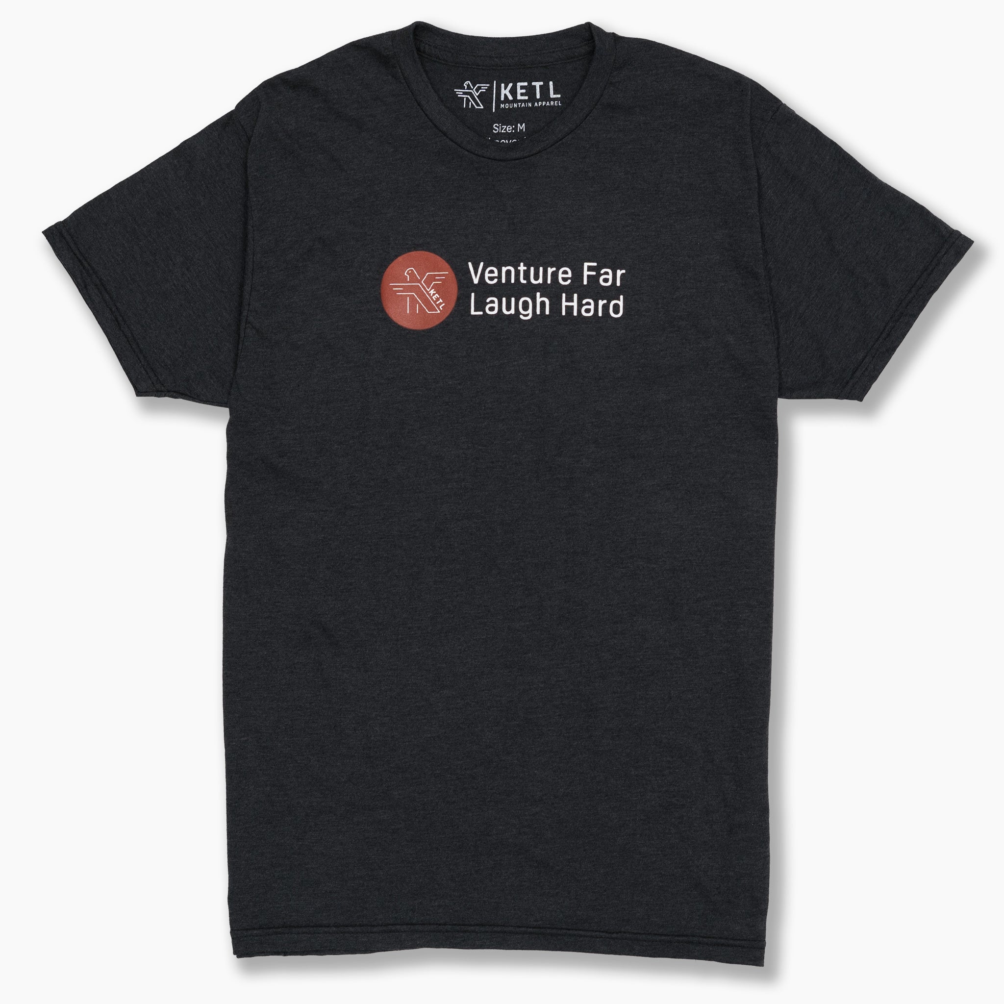 Venture Far Laugh Hard Tri-Blend Tech Tee